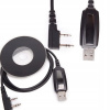 USB KÁBEL NA PROGRAMOVANIE RÁDIÍ, TELEFÓNOV, KRÁTKOVLNNÝCH RÁDIOSTANÍC BAOFENG KENWOOD + CD