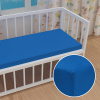 Detské jersey napínacie prestieradlo do postieľky JR-016 Modré 70 x 140 x 10 cm - do postieľky