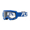 okuliare FOCUS FLY RACING modré/biele