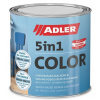 ADLER 5v1-COLOR - Univerzálna vodou riediteľná farba na rôzne povrchy 0,75L Biela