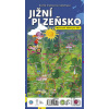 Ručně malovaná cyklomapa: Jižní Plzeňsko - Malované Mapy