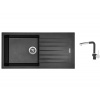Set Sinks PERFECTO 1000 Metalblack + batéria Sinks MIX 3 P Metalblack