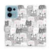 Flipové pouzdro Mobiwear - Xiaomi Redmi Note 13 Pro 4G / Poco M6 Pro 4G - M099P Kočičky (Knížkové flip pouzdro, obal, kryt na mobil Xiaomi Redmi Note 13 Pro 4G / Poco M6 Pro 4G - M099P Kočičky, materi