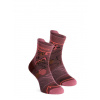 Merino ponožky dámske Ortovox Alpine Light Quarter Socks - mountain rose