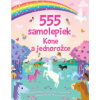 555 samolepiek Kone a jednorožce