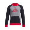 Chlapčenské mikina Under Armour UA Rival Fleece Script CB HD čierna|YX