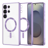 Techsuit Luxury Crystal MagSafe puzdro pre Samsung Galaxy S25 Ultra – svetlofialové (Light Purple) KF2341517