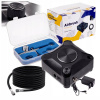 Airbrush set s kompresorom HSA8K a dvojčinnou airbrush pištoľou 0,3mm (Malý tichý airbrush set s kompresorom AUTOŠTART/AUTOSTOP systémom a reguláciou vzduchu a dvojčinnou airbrush pištoľou)