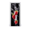 Fototapeta na dvere samolepiace jahody 75x205