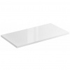 CMD Kúpeľňová doska CAPRI WHITE 890, biely lesk