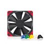 Noctua NF-F12 PWM chromax.black.swap ventilátor 120x120x25mm NF-F12 PWM CH.BK.S