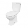 CERSANIT - WC KOMBI 682 ARTECO CO 020 3/5, SEDÁTKO ARTECO POLYPROPYLEN, SOFTCLOSE NEW (K667-077)