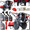 Kultivátor - Vyorávač pôdy + kolesá HORTMASZ HGS X620N 212cc (Kultivátor - Vyorávač pôdy + kolesá HORTMASZ HGS X620N 212cc)