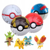 MINI Pokémon Pokeball Figurka darčekov pre deti SADA 4 KUSOV