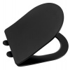 Sapho PACO WC sedátko, SLIM, Soft Close, Easy Take, čierna mat PCS1012B