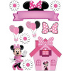 CUKROVÁ TLAČ jedlý obrázok na tortu Cukrová hmota MYŠ MINNIE MINI MOUSE #3