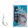 3ks Háčik Mikado Jaws Offset Hlavičky So Závažím Veľkosť 3/0