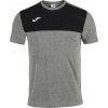 Joma Pánske tričko WINNTER T-SHIRT MELANGE-BLACK S/S Veľkosť: 4XS