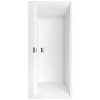 Villeroy & boch Obdélníková vana Squaro 170x75 cm litý mramor levá i pravá UBQ170SQE2DV-01