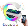 Bluetooth reproduktor, rádio, bezdrátová nabíječka, budík, lampa_________