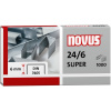 Svorky Novus 24/6 DIN super x 1000 (4009729003688)