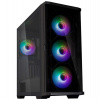 Zalman skříň Z10 Duo / ATX / 4x120 mm ARGB fan / 2xUSB 3.0 / USB-C / tvrzené sklo (Z10 Duo)