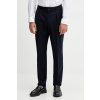 Vlnené nohavice BOSS C-Perin-PL-253 50551594 tmavomodrá 52
