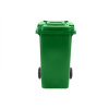 Max D120G Popolnice 120 L zelená s kolieskami