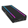 ICY BOX IB-1824ML-C31 Obal pre SSD Čierna M.2 (IB-1824ML-C31)