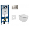 Geberit SET Duofix 111.300.00.5 +WCzávesné Id.Stand. TESI Aquabl.+sedSC+Sigma30 ChrM/Chróm 111.300.00.5 NU7