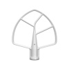 KitchenAid plochý šľahač biely 5KSMBLWF