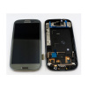 LCD display + Dotyk + predný kryt Samsung i9300 Galaxy S3 Grey