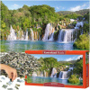 KIK KX4775 CASTORLAND Puzzle 4000el. Vodopády Krka, Chorvatsko - Vodopády Krka AKCE