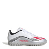 adidas F50 Messi Club Childrens Astro Turf Football Boots White/Red C10 (28)