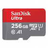Micro SD karta SanDisk Ultra/micro SDXC/256GB/150MBps/UHS-I U1 / Class 10 + adaptér SDSQUAC-256G-GN6MA