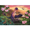 TREFL Puzzle Úžasní dinosaury: Microraptor pri hniezde 54 dielikov