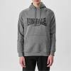 Lonsdale Logo Hoody Dark Heather 2XL