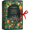 Yves Rocher Advent Calendar Yves Rocher Mandarin Pine Needles sprchový gél 50 ml + Yves Rocher Winter Berries sprchový gél pre výživu a hydratáciu 50 ml + Yves Rocher Bain de Nature balzam na pery 4.8