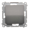 Kontakt Simon Vypínač č.6 Simon54 PREMIUM/NATURE BS bez piktogramu antracit DW6.01/x/48