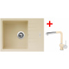Sinks Perfecto 650 Sahara + Mix 3 P GR