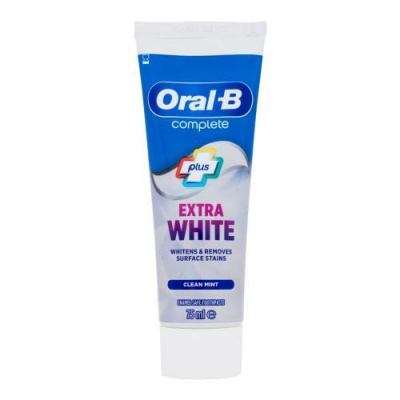 Oral-B Complete Plus Extra White Clean Mint Zubná pasta 75 ml