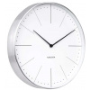 Designové nástěnné hodiny 5681WH Karlsson 38cm