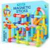 MAGNETICKÉ VZDELÁVACIE KOCKY MAGNETIC STICKS 64 DARČEKOVÝCH PRVKOV