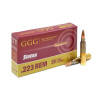 Náboje FMJ GGG® 223 Rem. / HPBT 77 grn Sierra MatchKing / 20 ks
