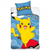 Carbotex Detská posteľná bielizeň Pokémon Pikachu a Pokéball