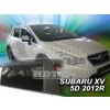 Plexi, ofuky Subaru XV 5D 2012 =>, přední + zadní