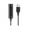 Sandberg adaptér USB -> 3,5 mm jack s ovládáním na kabelu, 134-17