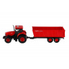 Teddies Traktor Zetor s valníkom 36 cm