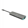 i-tec USB-C Metal Nano Docking Station 4K HDMI LAN, Power Delivery 100W C31NANODOCKLANPD I-Tec