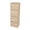 Mereo Opto kúpeľňová skrinka vysoká 125 cm, ľavé otváranie, Multidecor, Blonde Liberty Elm CN995LBLE1